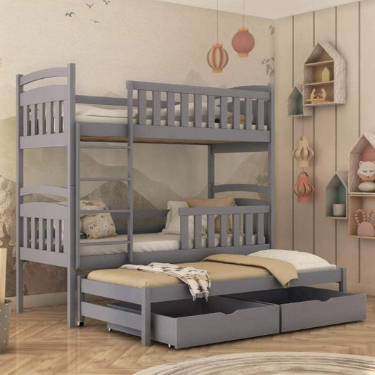 Winchester Viki Bunk Bed with Trundle and Storage