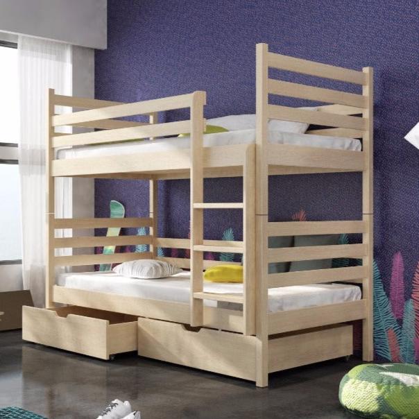 Preston Wooden Bunk Bed Nemo with Storage