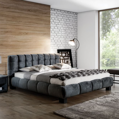 Leicester Belly Upholstered Bed