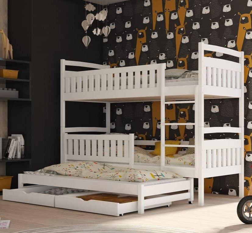 Epsom Blanka Bunk Bed with Trundle and Storage