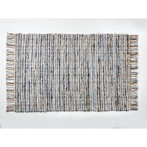 Plaid Chindi Rug
