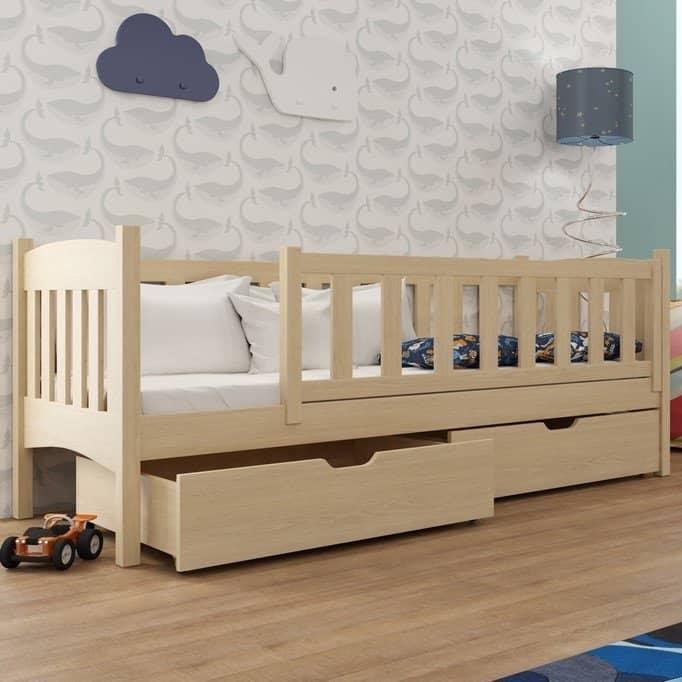 Solihull Wooden Single Bed Gucio with Storage