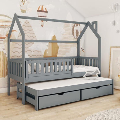 Reigate Wooden Single Bed Monkey With Trundle