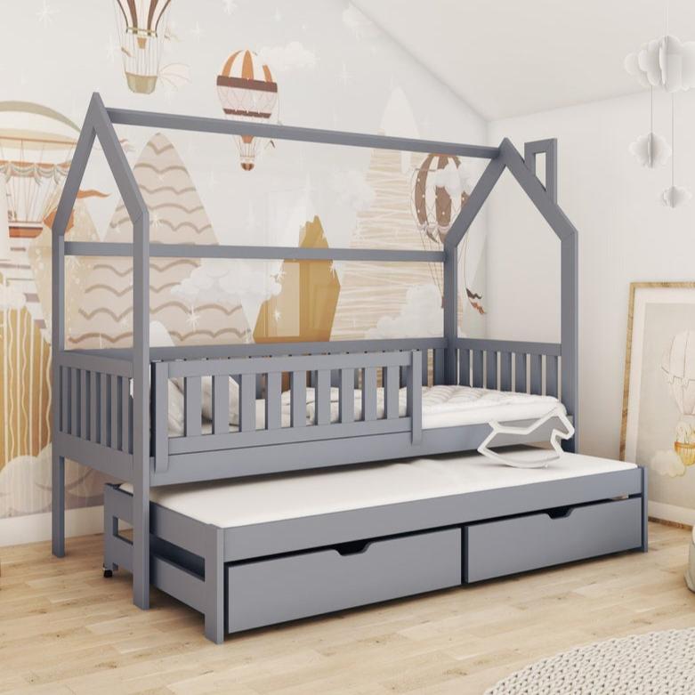 Reigate Wooden Single Bed Monkey With Trundle