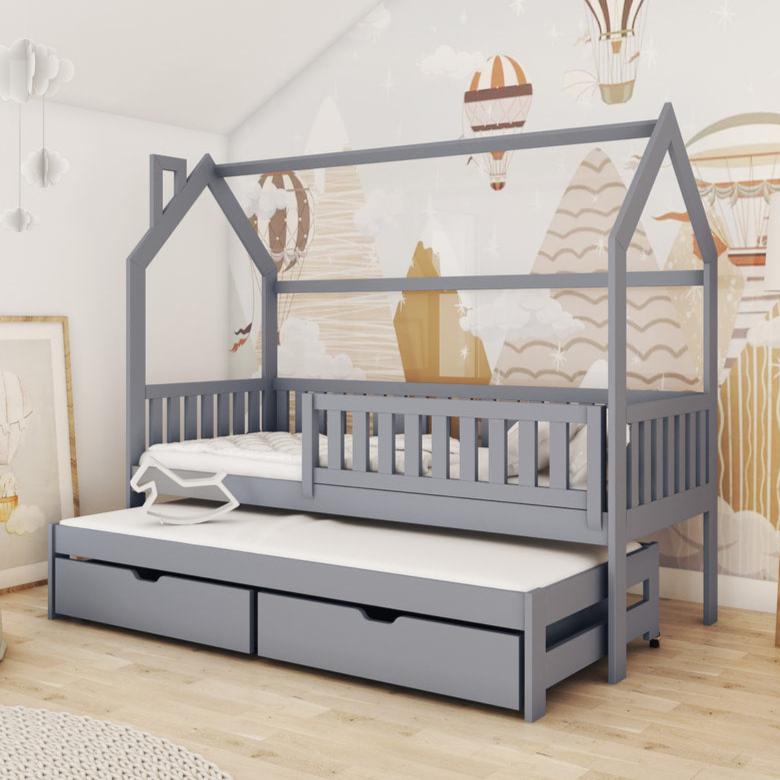 Reigate Wooden Single Bed Monkey With Trundle