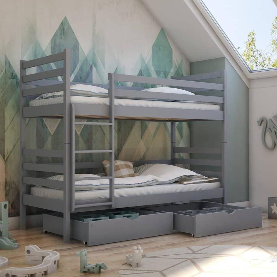 Preston Wooden Bunk Bed Nemo with Storage