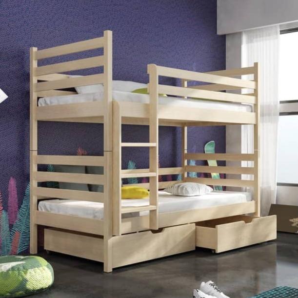 Preston Wooden Bunk Bed Nemo with Storage