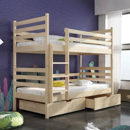 Preston Wooden Bunk Bed Nemo with Storage