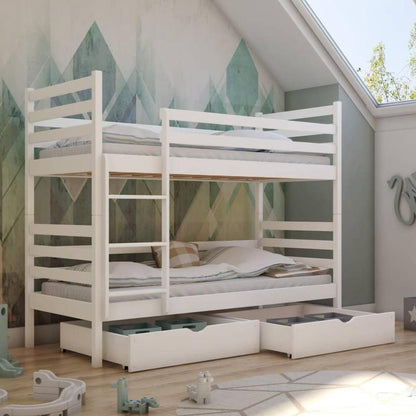 Preston Wooden Bunk Bed Nemo with Storage