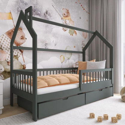 Tunbridge Wooden Single Bed Oskar With Storage