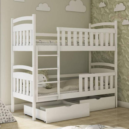Woking Wooden Bunk Bed Sebus with Storage