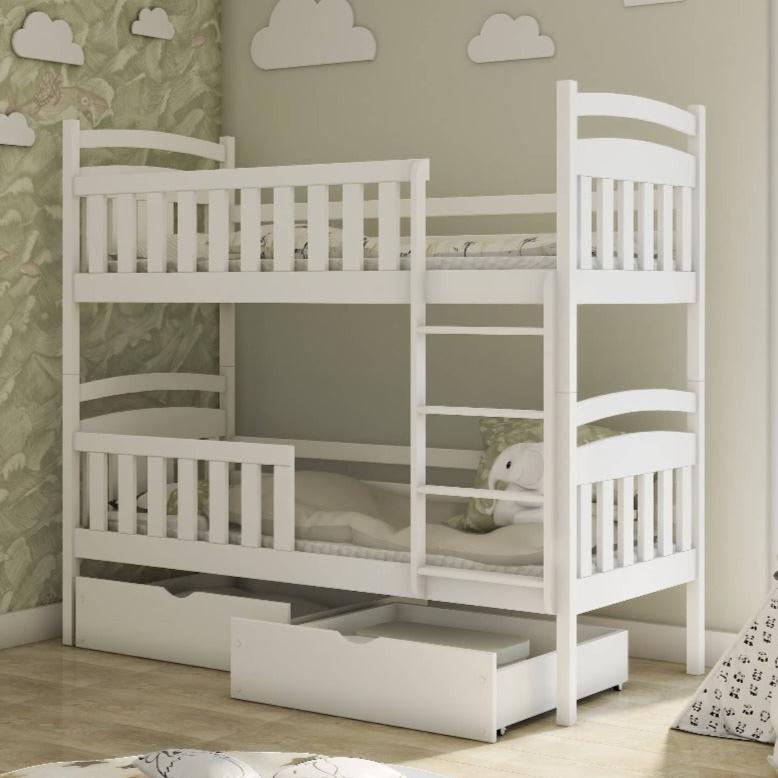 Woking Wooden Bunk Bed Sebus with Storage