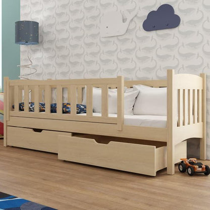 Solihull Wooden Single Bed Gucio with Storage