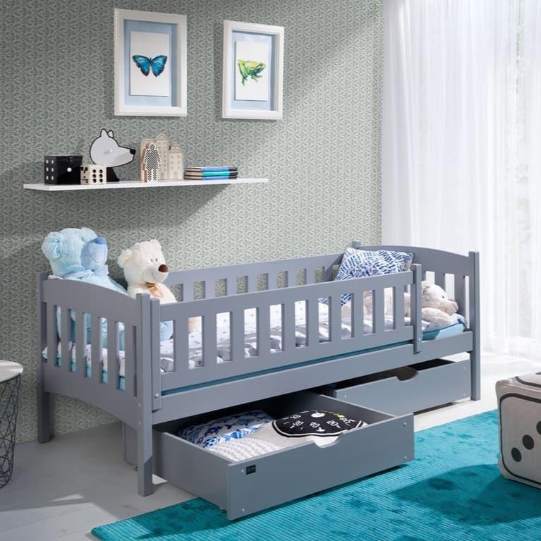 Solihull Wooden Single Bed Gucio with Storage